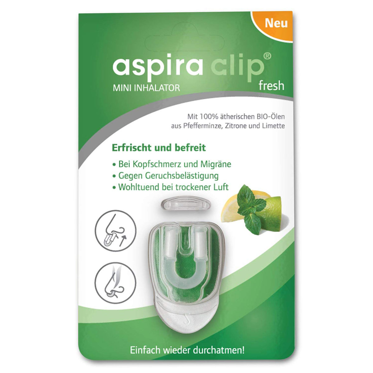 aspUraclip Mini-Inhalator